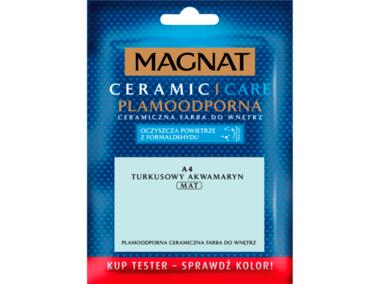 Zdjęcie: Tester farba ceramiczna turkusowy akwamaryn 30 ml MAGNAT CARE