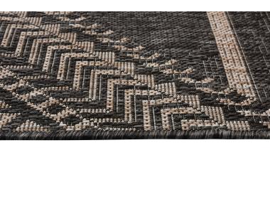 Zdjęcie: Dywan outdoor black aztec 120x170 cm Peru INDAVO