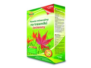 Zdjęcie: Nawóz do trawników jesienny 1,1 kg PLANTA