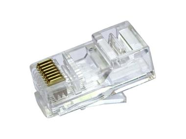 Zdjęcie: Wtyk telefoniczny 8P8C RJ45 drut LB0003 LIBOX