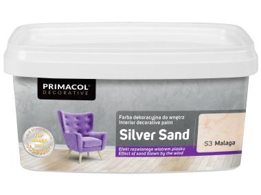 Zdjęcie: Farba dekoracyjna Silver sand 1 L Malaga S3 PRIMACOL DECORATIVE
