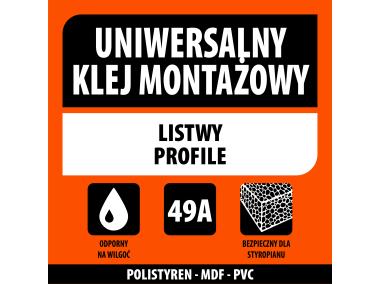 Zdjęcie: Klej montażowy uniwersalny 49A - 280 ml SOUDAL