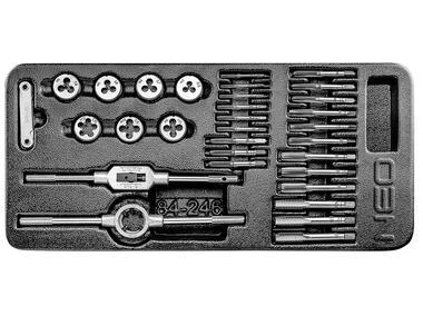 Zdjęcie: Narzynki i gwintowniki, zestaw 31 sztuk wkładka NEO