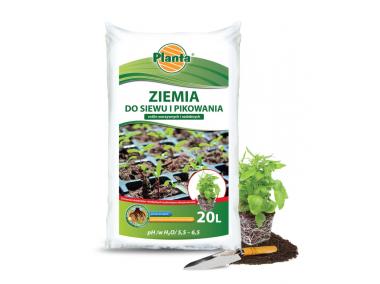 Zdjęcie: Ziemia do wysiewu i pikowania 20 L PLANTA