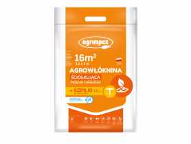 Agrowłóknina ściółkująca Agro-Marina 50 g czarna 3,2 x 5 m, 14 szpilek AGRIMPEX