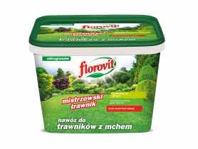 Nawóz do trawników z mchem wiadro 8 kg FLOROVIT