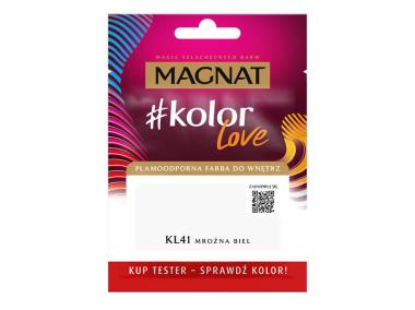 Zdjęcie: Farba kolorLove Test KL41 mroźna biel 25ml MAGNAT