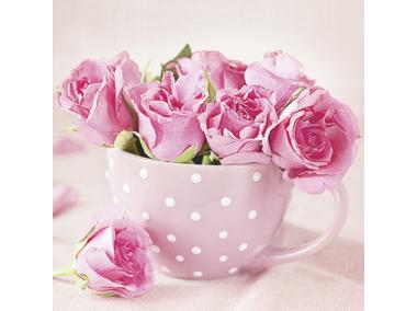 Zdjęcie: Serwetki Roses in a cup DAJAR