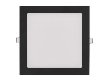 Zdjęcie: Panel LED wpuszczany Nexxo, kwadrat, czarny, 18W, CCT EMOS