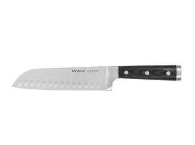 Zdjęcie: Nóż santoku Kyoto 17,5 cm z przetłoczeniami AMBITION