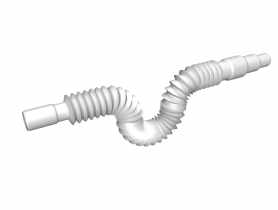 Złącze wieloredukcyjne Coflex - zatrzaskowe z regulacją fi 50/50,40,32 L-350-590 mm AKCES