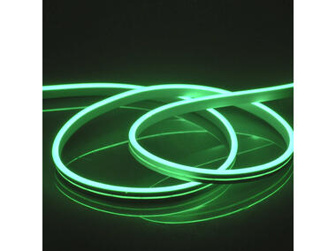 Zdjęcie: Pasek LED Neon silikon 12V 27 W 5 m zielony POLUX