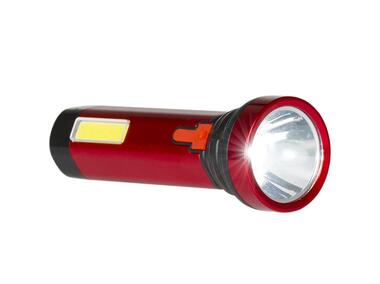 Zdjęcie: Latarka akumulatorowa aluminiowa COB+LED LB0187 LIBOX