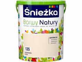 Farba Barwy Natury jaśminowa aleja 135 5L ŚNIEŻKA