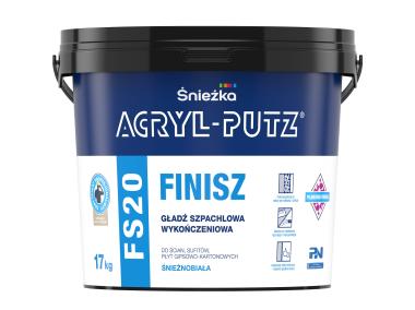 Zdjęcie: Gotowa masa szpachlowa Acryl Putz FS20 17 kg ŚNIEŻKA