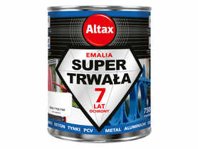 Emalia Super Trwała 0,75 L biały połysk ALTAX