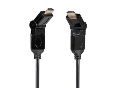 Zdjęcie: Kabel HDMI - HDMI v.1.4 1,5 m z regulacją LB0068-1,5 LIBOX