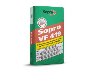 Zdjęcie: Zaprawa do podłóg elastyczna szybkowiążąca VF 419 SOPRO