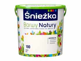 Farba Barwy Natury biały bez 100 2,5L ŚNIEŻKA