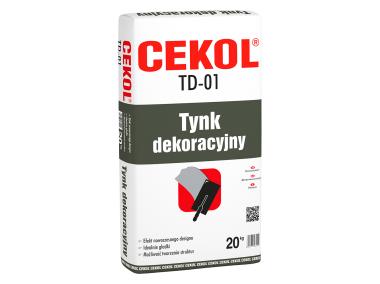 Zdjęcie: Tynk dekoracyjny TD-01 CEKOL