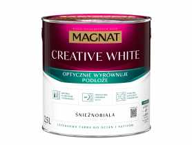 Farba lateksowa biała 2,5 L MAGNAT CREATIVE