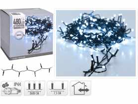 Łańcuch świetlny 36 m zimny biały 480 LED KOOPMAN