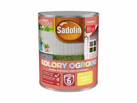 Farba do drewna Kolory ogrodu 0,7 L słoneczna cytryna SADOLIN