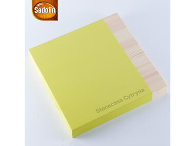 Zdjęcie: Farba do drewna Kolory ogrodu 0,7 L słoneczna cytryna SADOLIN