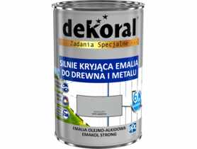 Emalia ftalowa Emakol Strong popielaty 0,9 L DEKORAL