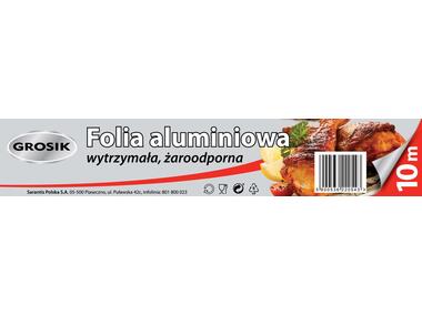 Zdjęcie: Folia aluminiowa 10 m GROSIK