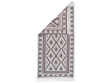 Zdjęcie: Dywan Kilim 70x140 cm ramka brązowa MULTI-DECOR