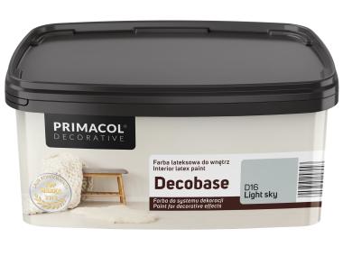 Zdjęcie: Farba Decobase 1 L light sky D16 PRIMACOL DECORATIVE