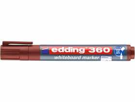 Marker Edding 360 do tablic suchościeralnych brązowy DMS
