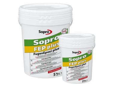 Zdjęcie: Fuga epoksydowa Plus szary 15 1508, 2 kg SOPRO