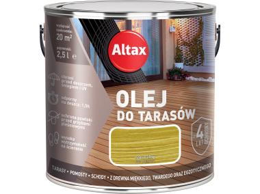 Zdjęcie: Olej do tarasu 2,5 L naturalny ALTAX