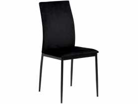 Krzesło tapicerowane Farina czarne TS INTERIOR