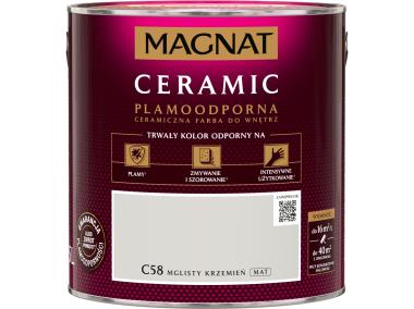 Zdjęcie: Farba ceramiczna 2,5 L mglisty krzemień MAGNAT CERAMIC