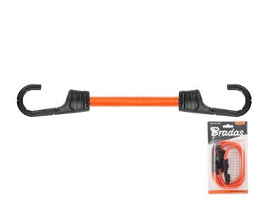 Zdjęcie: Guma elastyczna z hakiem metalowym pokrytym PVC Bungee Cord Hook 100 cm, 2 sztuki BRADAS