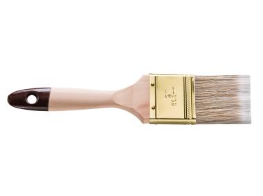 Zdjęcie: Pędzel brązowy do malowania drewna 3, profil 45 HARDY