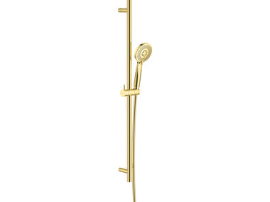 Zdjęcie: Zestaw prysznicowy 3-funkcyjny z drążkiem Arnika złoty DEANTE