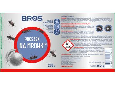 Zdjęcie: Proszek na mrówki 250g BROS