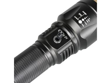 Zdjęcie: Latarka taktyczna XML2 T6 LED 1200 LM zoom VA0026 VAYOX