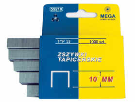 Zszywki 12 mm - 1000 szt. typ 53 MEGA