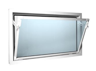 Zdjęcie: Okno PVC Kipp 60x40 cm białe szyba zwykła ACO