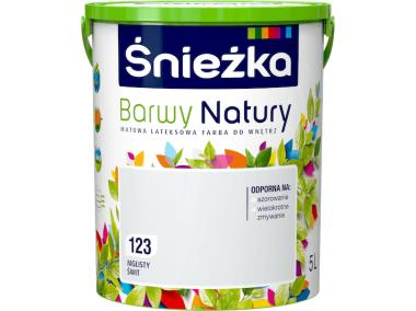 Zdjęcie: Farba Barwy Natury mglisty świt 123 5L ŚNIEŻKA