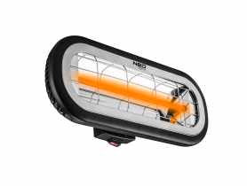 Promiennik 2000 W, IP65, element grzejny low glare amber lamp NEO