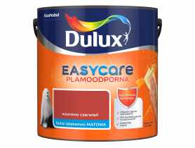 Farba do wnętrz EasyCare 2,5 L wzorowa czerwień DULUX