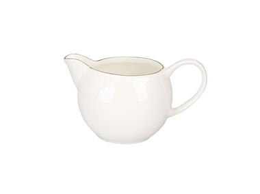 Zdjęcie: Mlecznik 380 ml porcelana kremowa new Bella złota linia ALTOMDESIGN