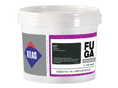 Zdjęcie: Fuga epoksydowa 1-10 mm grafitowy 2 kg ATLAS