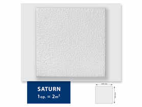 Kaseton Exclusiv Saturn natur (2 m2) biały DMS